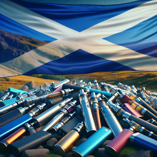 VapeTek UK Pulse: Scotland's Pioneering Ban on Single-Use Vapes and Disposables