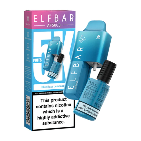 Blue Razz Lemonade AF5000 Elf Bar Disposable Vape