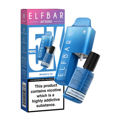 Blueberry Ice AF5000 Elf Bar Disposable Vape