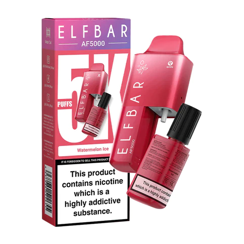 Watermelon Ice AF5000 Elf Bar Disposable Vape