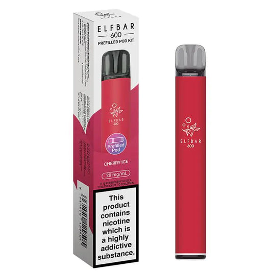 Cherry Ice EB600 Prefilled Vape Kit by Elf Bar