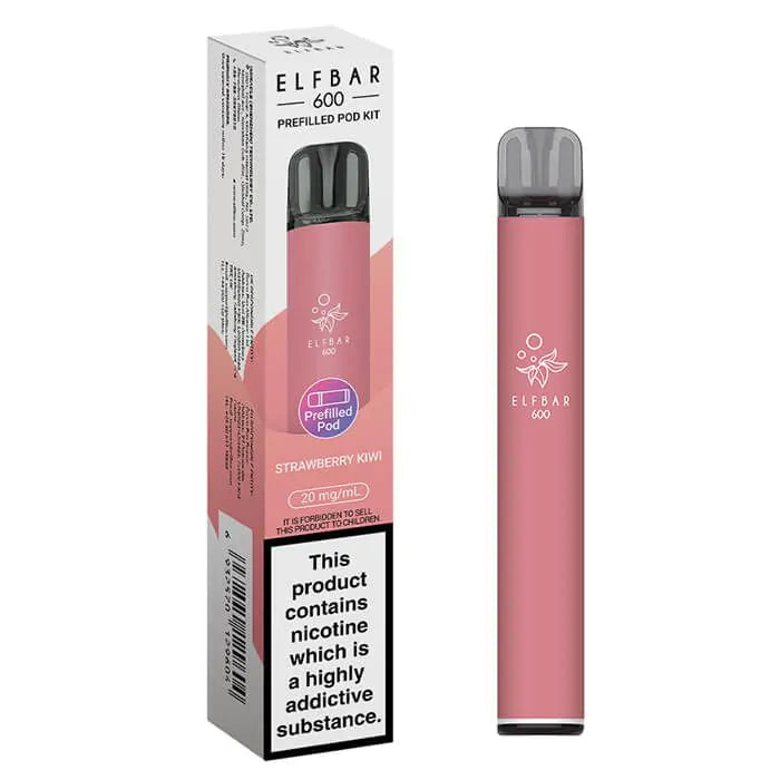 Strawberry Ice EB600 Prefilled Vape Kit by Elf Bar