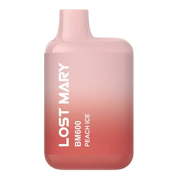 Peach Ice BM600 Prefilled Vape Kit by Lost Mary