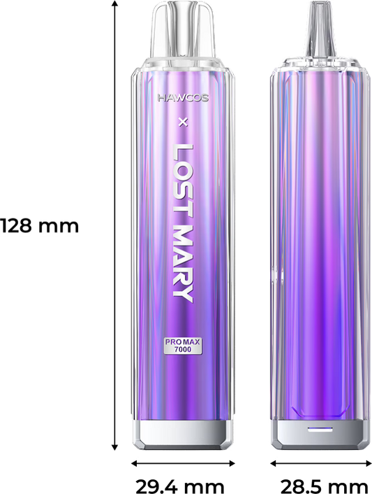 Blue Fusion Pro Max 7000 Prefilled Vape Kit by Hawcos X Lost Mary