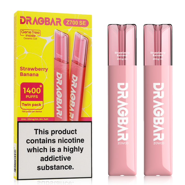 Strawberry Banana - Drag Bar Z700 Twin Pack