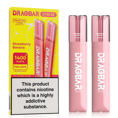 Strawberry Banana - Drag Bar Z700 Twin Pack